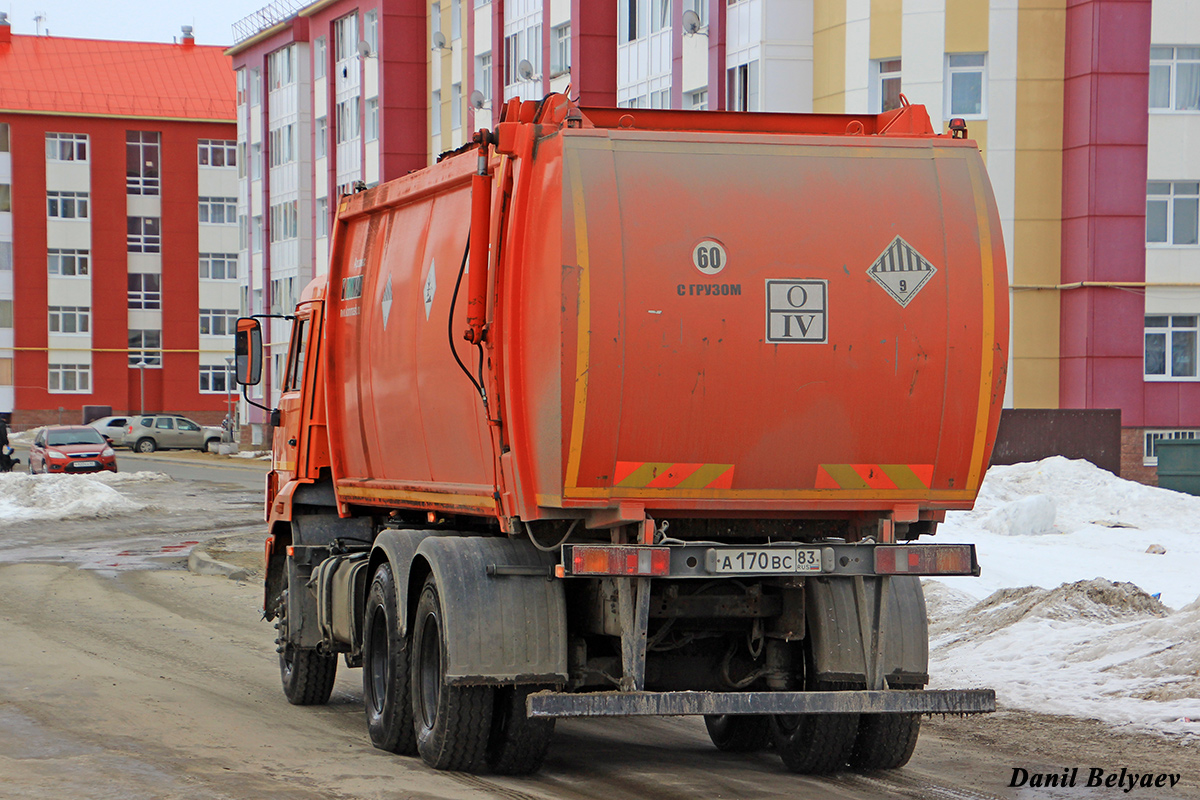 Ненецкий автономный округ, № А 170 ВС 83 — КамАЗ-65115-A4(23)