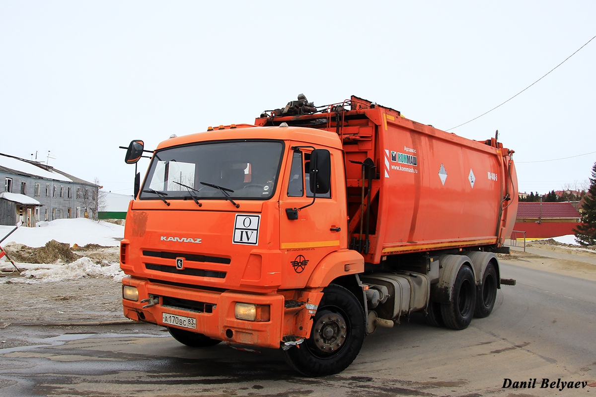 Ненецкий автономный округ, № А 170 ВС 83 — КамАЗ-65115-A4(23)