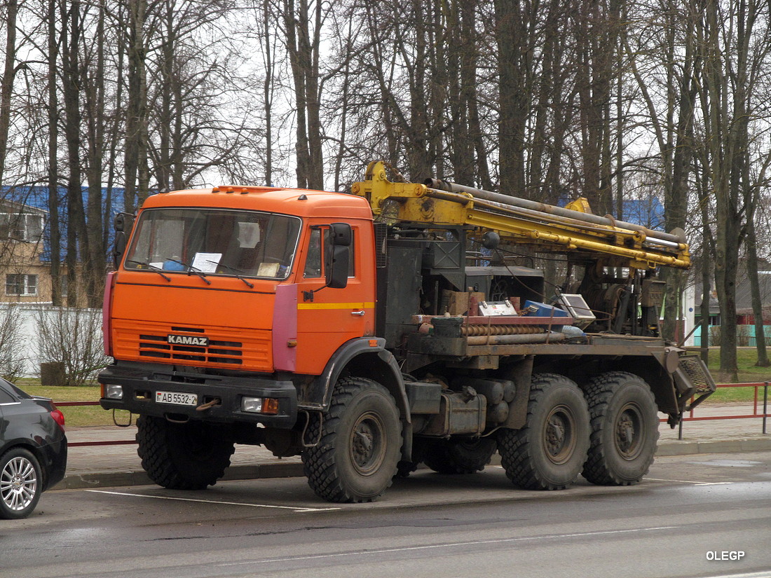 Витебская область, № АВ 5532-2 — КамАЗ-43114 (общая модель)