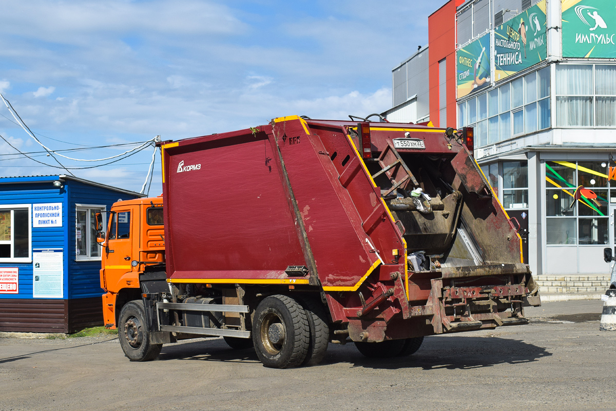Алтайский край, № Т 550 ХМ 22 — КамАЗ-53605-A4(23)
