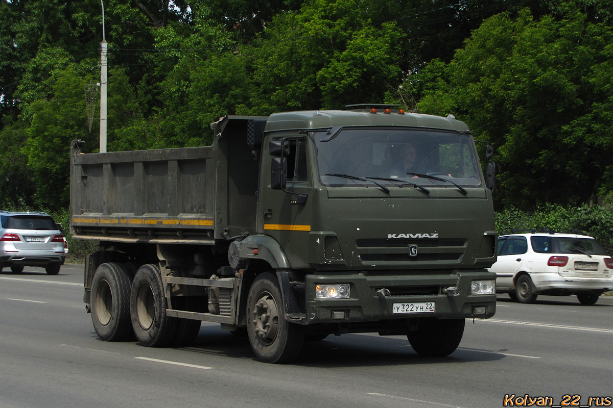 Алтайский край, № У 322 УН 22 — КамАЗ-65115-A4(23)