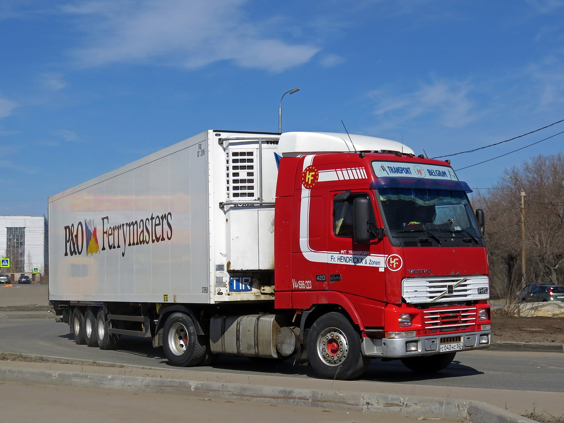 Нижегородская область, № С 043 НС 52 — Volvo ('1993) FH12.420