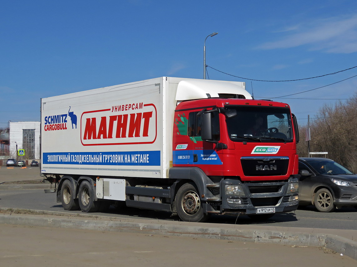Кировская область, № Х 912 ХР 43 — MAN TGS 28.360