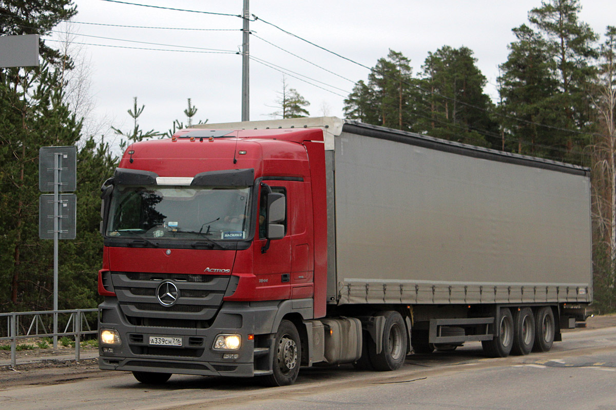 Татарстан, № А 339 СН 716 — Mercedes-Benz Actros '09 1844 [Z9M]