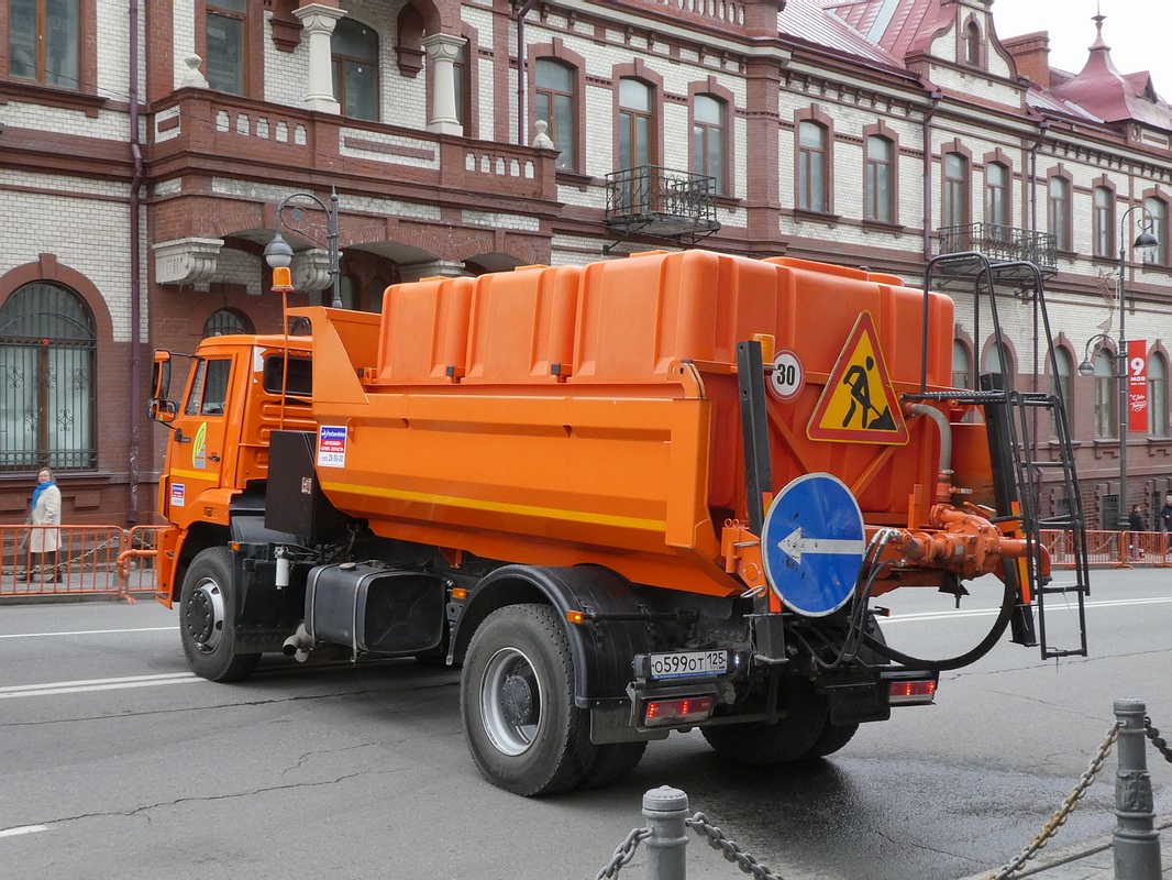 Приморский край, № О 599 ОТ 125 — КамАЗ-53605-A5(48)