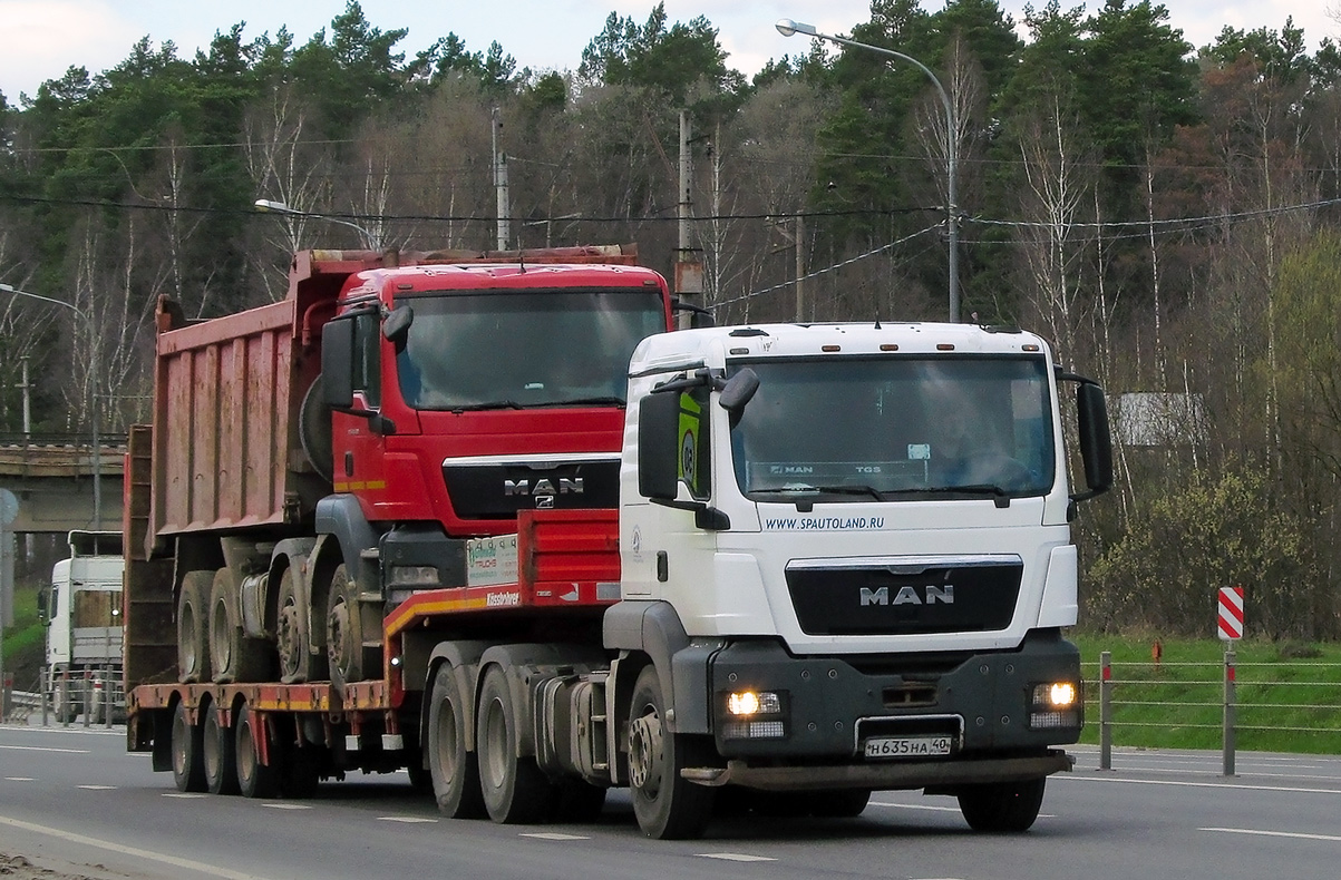 Калужская область, № Н 635 НА 40 — MAN TGS 33.440