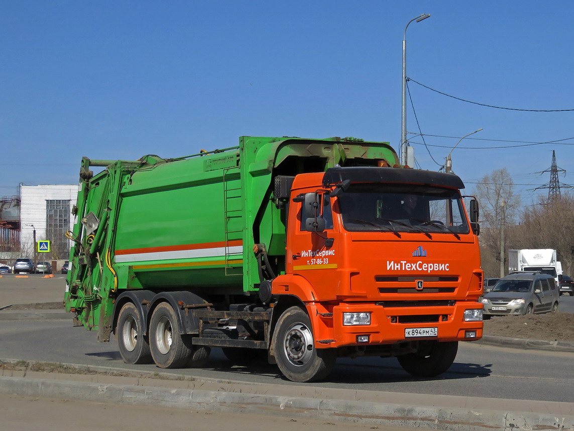 Кировская область, № К 894 РМ 43 — КамАЗ-65115-A5(48)