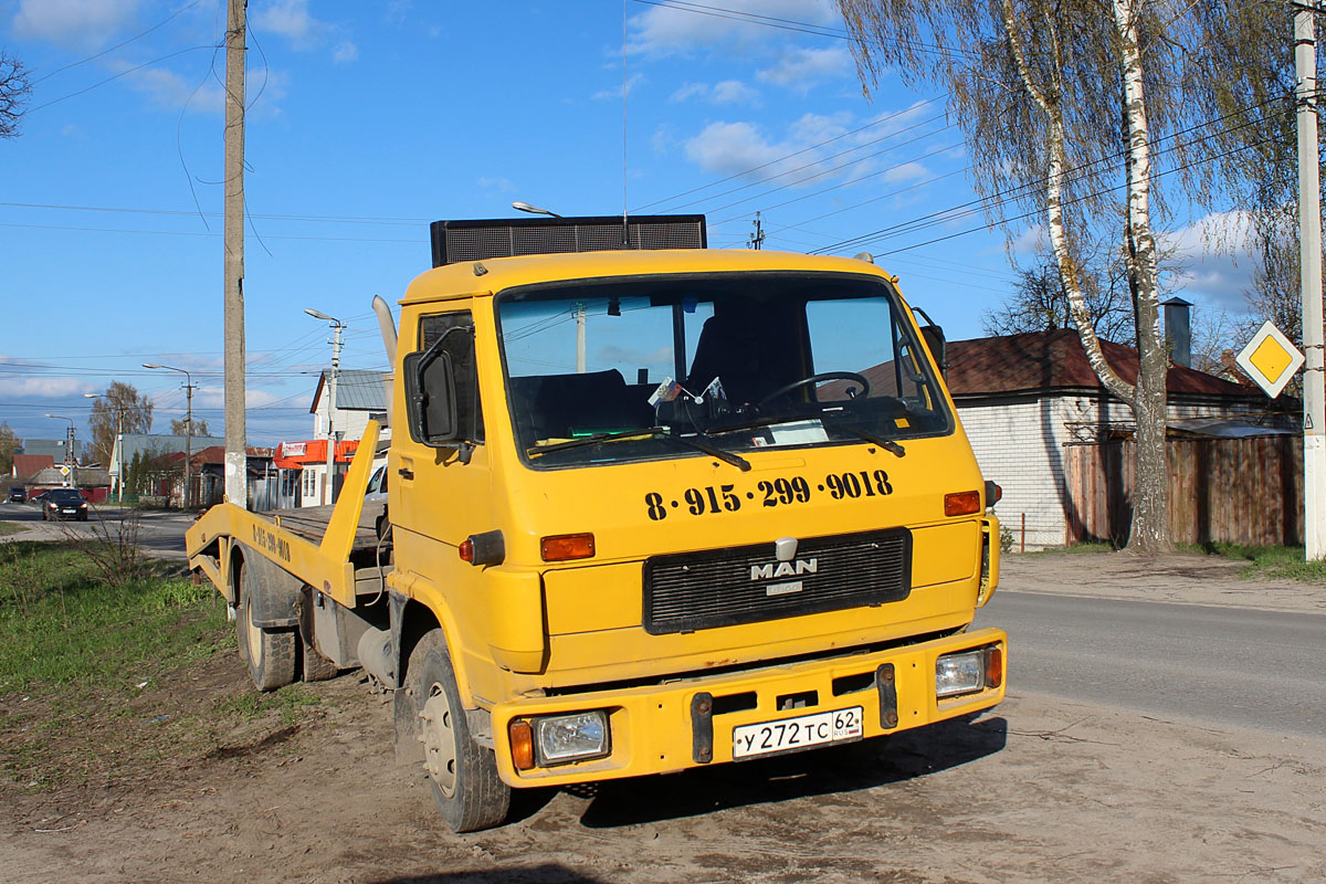 Рязанская область, № У 272 ТС 62 — VW-MAN G90