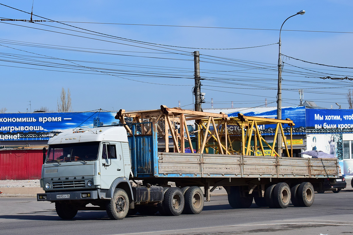 Волгоградская область, № М 693 ОУ 34 — КамАЗ-5410