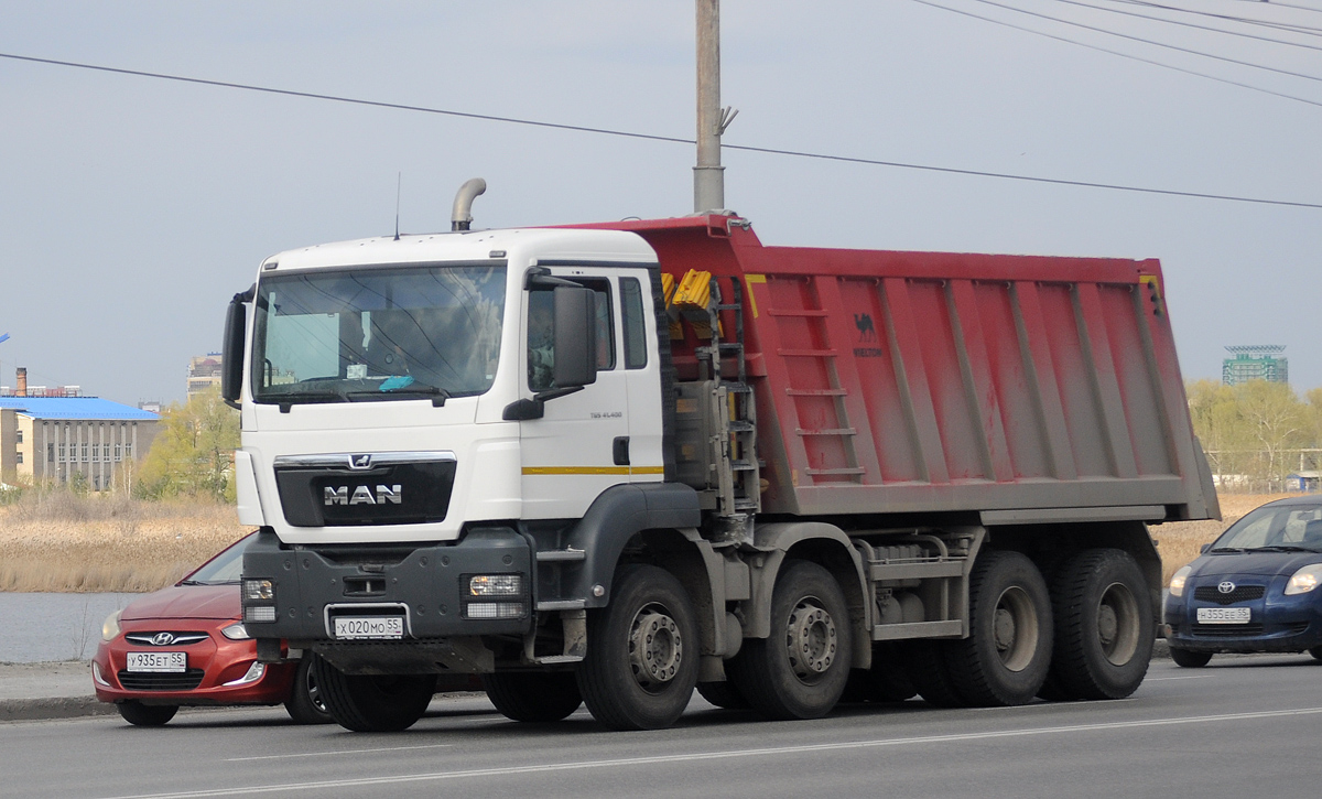 Омская область, № Х 020 МО 55 — MAN TGS 41.400