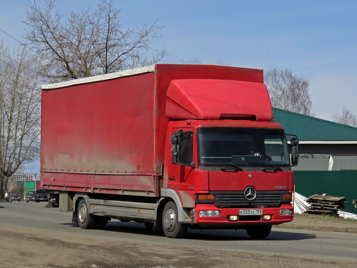 Пермский край, № Е 555 ХС 159 — Mercedes-Benz Atego 817