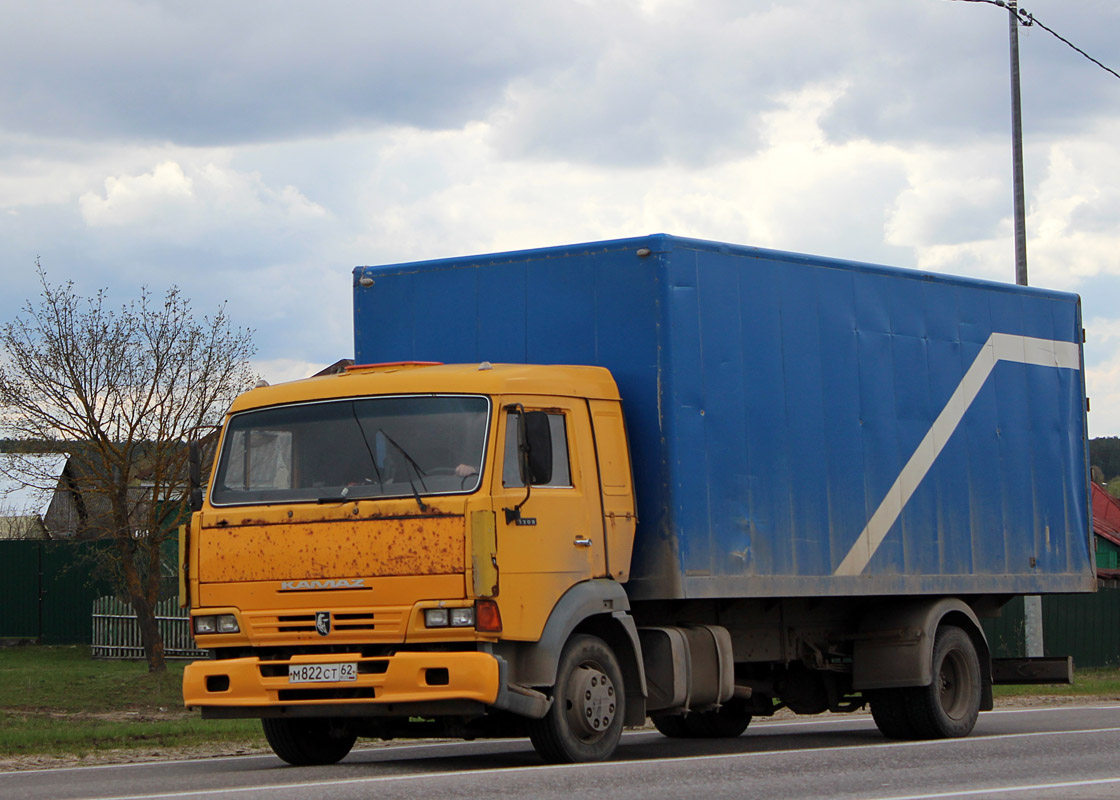 Рязанская область, № М 822 СТ 62 — КамАЗ-4308-H3(99)