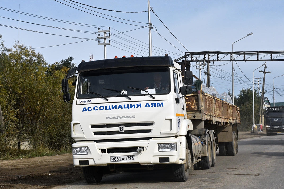 Саха (Якутия), № М 862 АН 797 — КамАЗ-65116-37