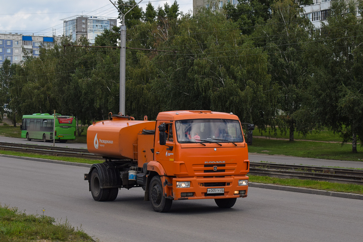 Алтайский край, № А 005 ТУ 22 — КамАЗ-43253-H3(99)