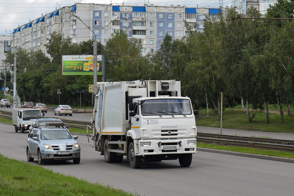 Алтайский край, № А 411 АР 122 — КамАЗ-53605-A5(48)