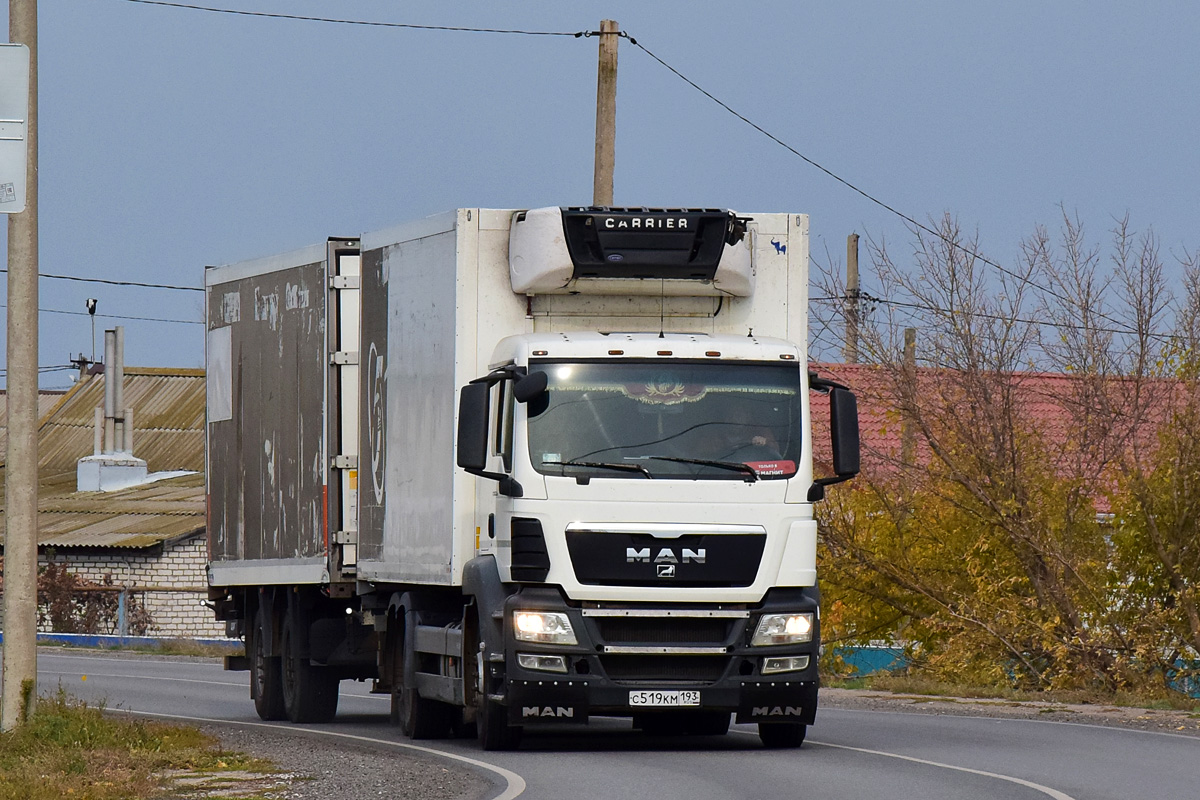 Волгоградская область, № С 519 КМ 193 — MAN TGS 26.350