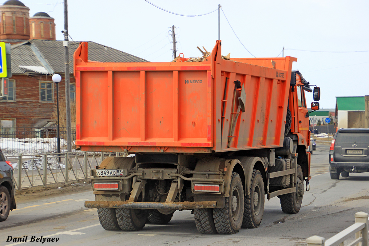 Ненецкий автономный округ, № А 849 АО 83 — КамАЗ-6522-53