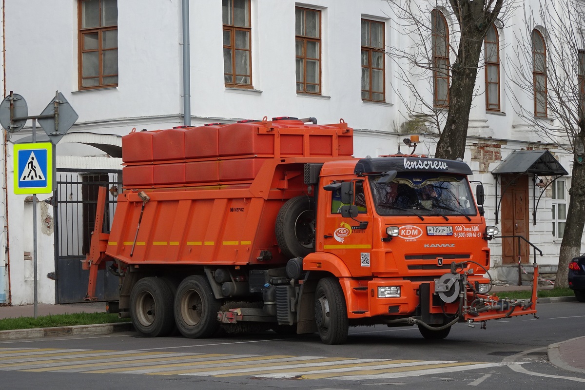 Ярославская область, № Р 708 ОР 76 — КамАЗ-65115-A5(48)