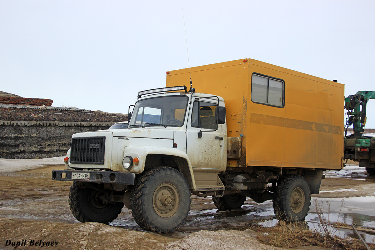 Ненецкий автономный округ, № А 104 СВ 83 — ГАЗ-33081 «Садко»