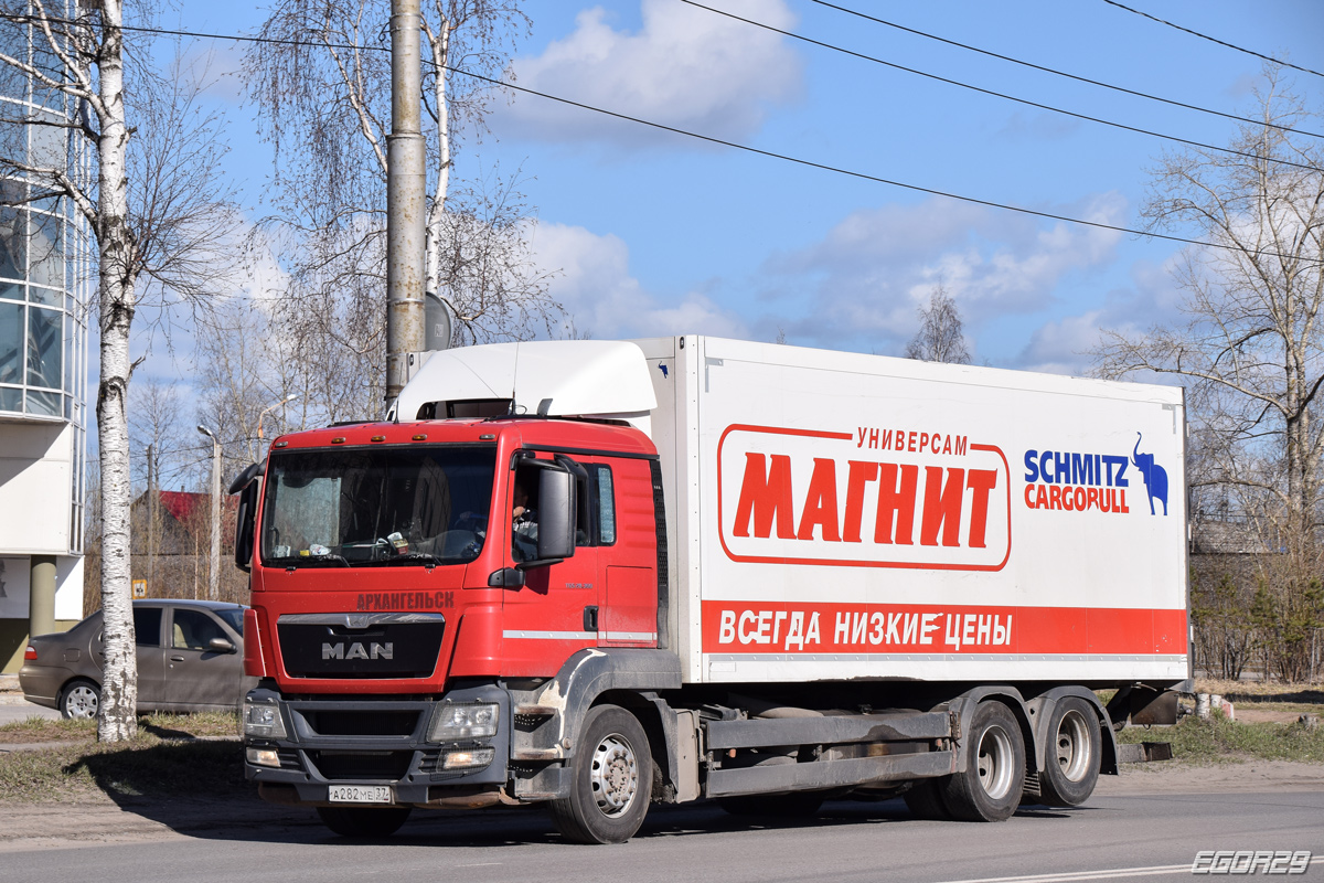 Краснодарский край, № А 282 МЕ 37 — MAN TGS 28.360