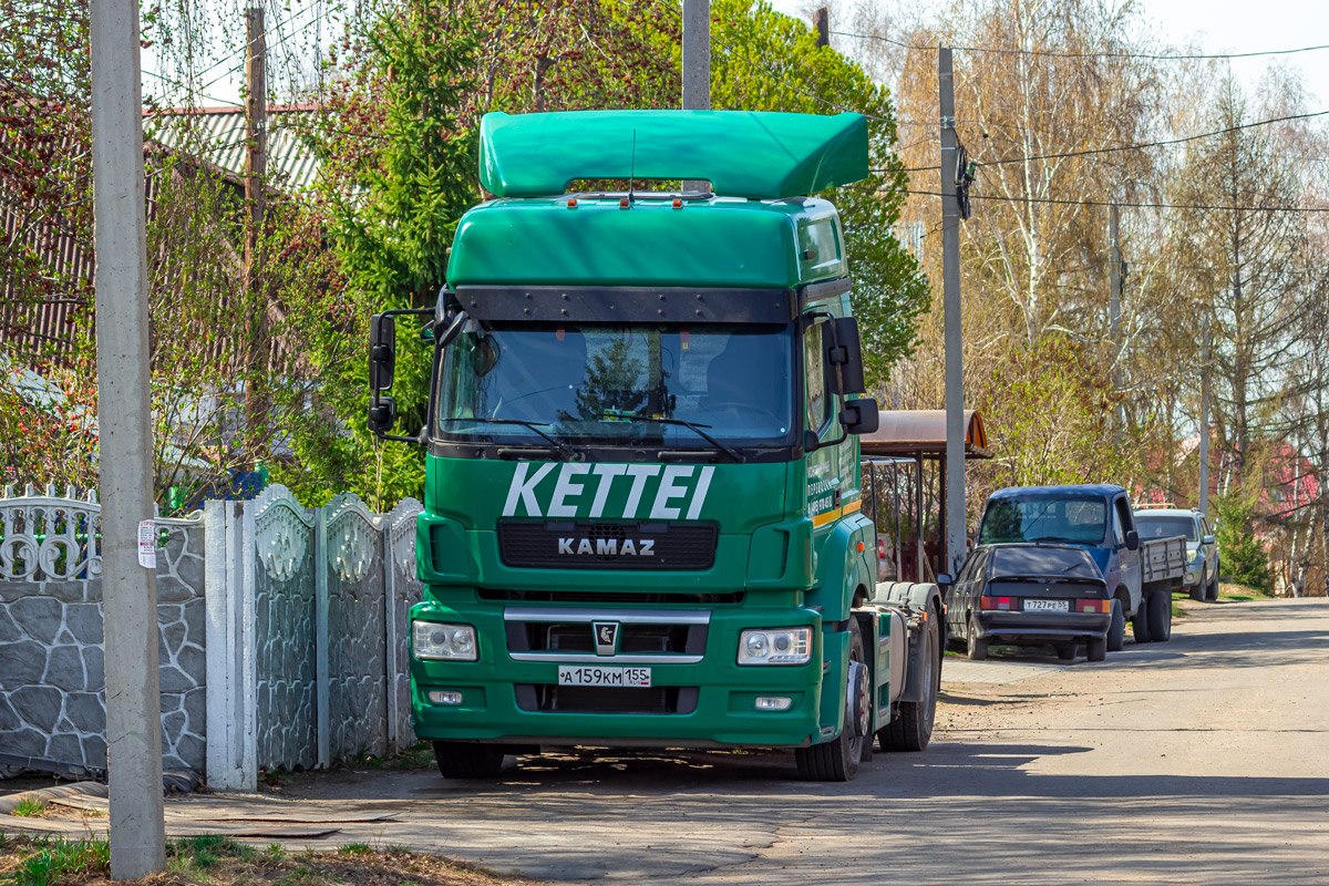 Омская область, № А 159 КМ 155 — КамАЗ-5490-S5(87)