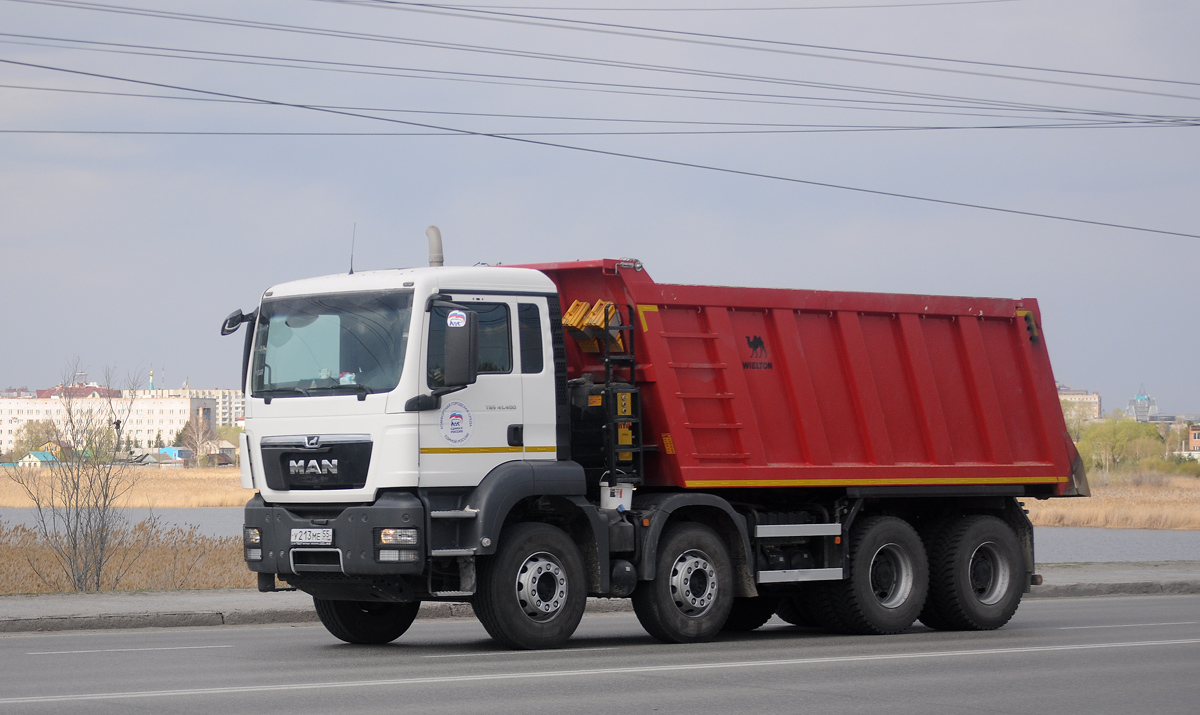 Омская область, № У 213 МЕ 55 — MAN TGS 41.400