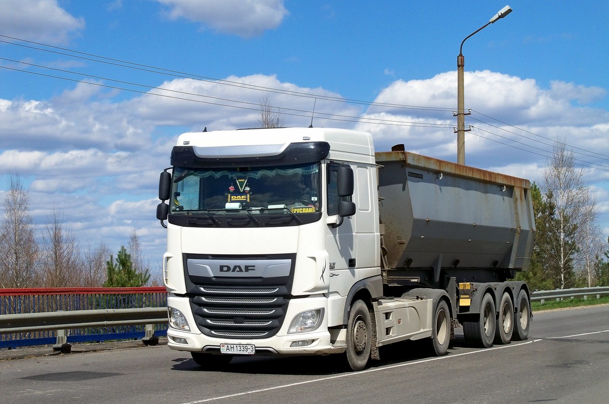 Гомельская область, № АН 1339-3 — DAF XF Euro6 FT