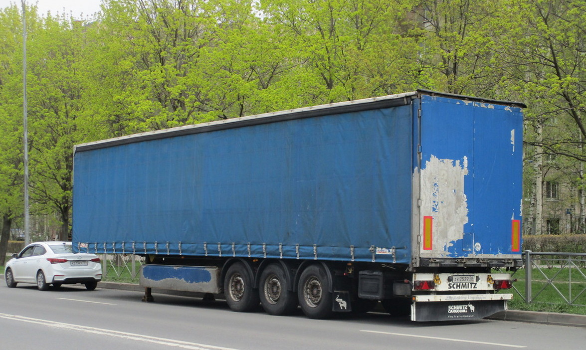 Санкт-Петербург, № АУ 2539 78 — Schmitz Cargobull S.CS / SCB*S3T / S01