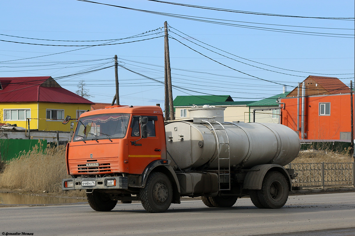 Саха (Якутия), № Е 448 КХ 14 — КамАЗ-43253-A3(96)