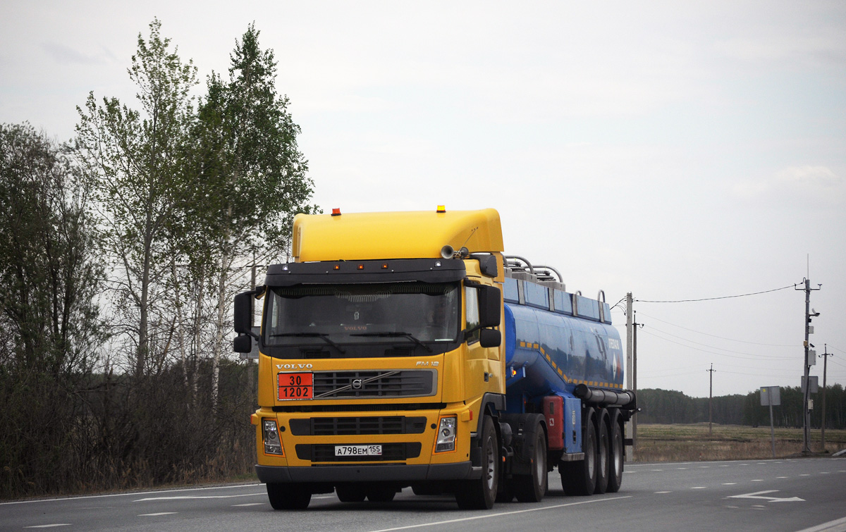 Омская область, № А 798 ЕМ 155 — Volvo ('2002) FM-Series