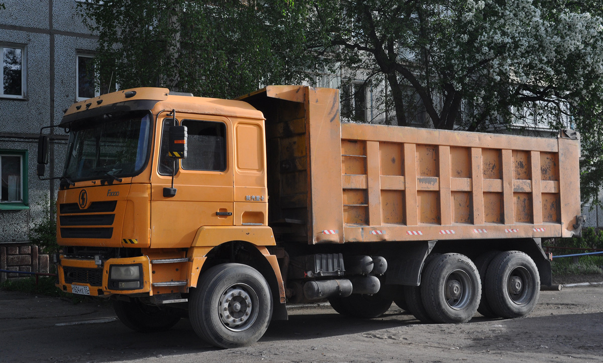 Омская область, № Т 624 КЕ 55 — Shaanxi Shacman F3000 SX325x