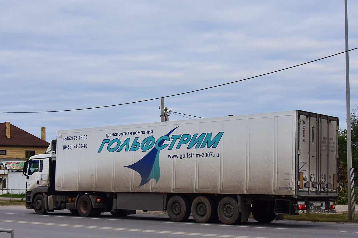 Саратовская область, № АМ 6038 64 — Schmitz Cargobull S.KO (SCB*S3B) общ.мод