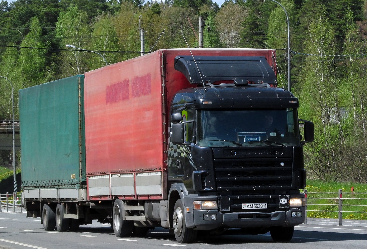 Брестская область, № АМ 5629-1 — Scania ('1996, общая модель)