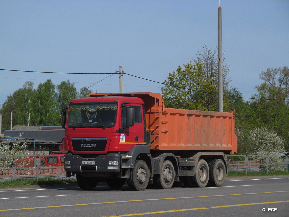 Могилёвская область, № АІ 0491-6 — MAN TGS 41.400