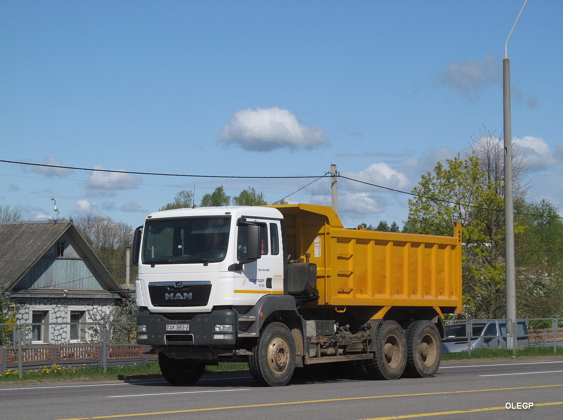 Витебская область, № АК 3853-2 — MAN TGS 40.400