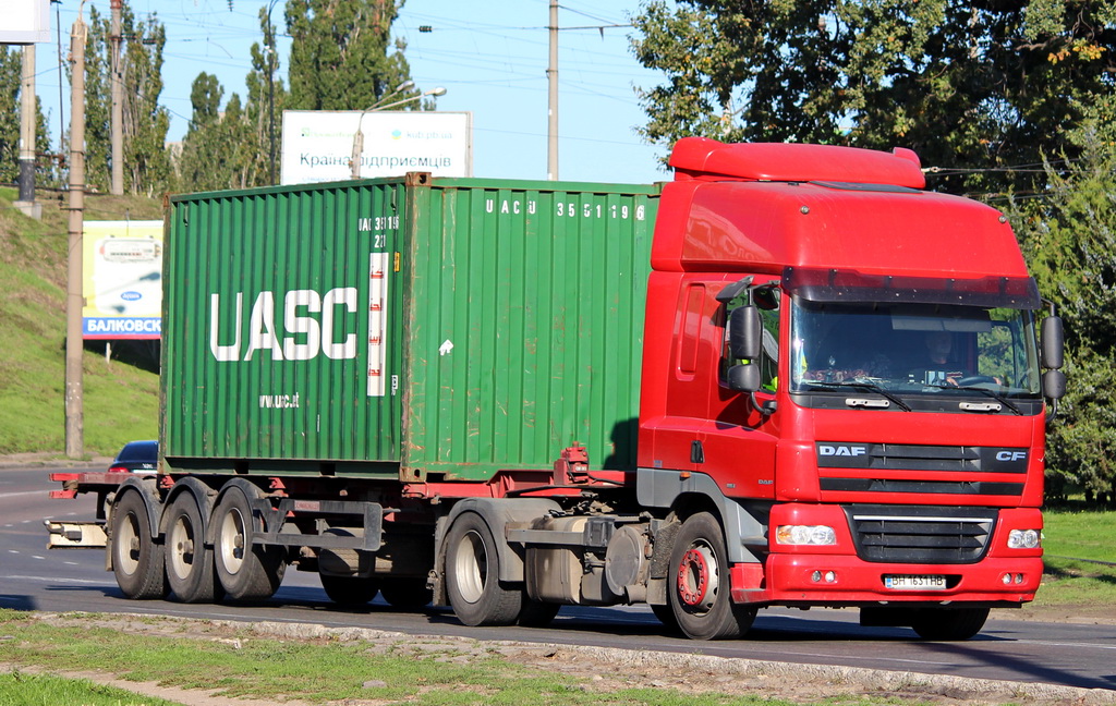 Одесская область, № ВН 1631 НВ — DAF CF85 FT