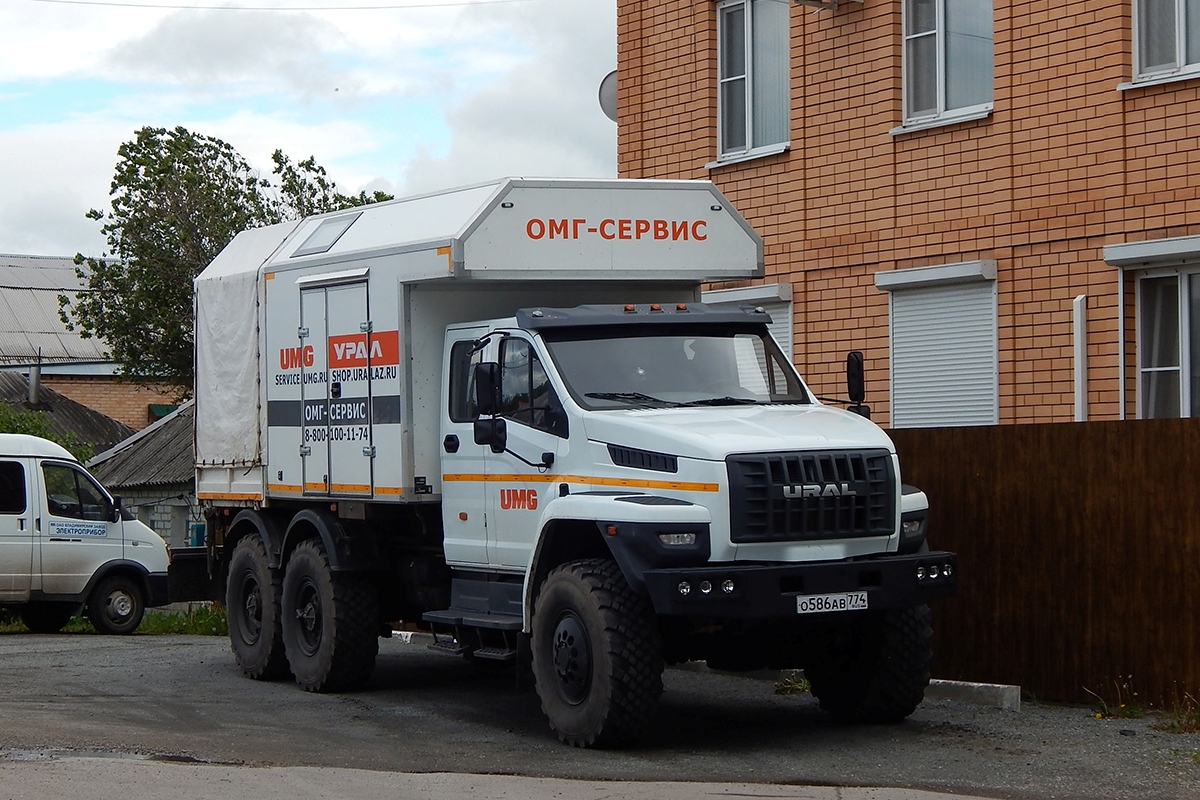 Челябинская область, № О 586 АВ 774 — Урал NEXT 4320-74