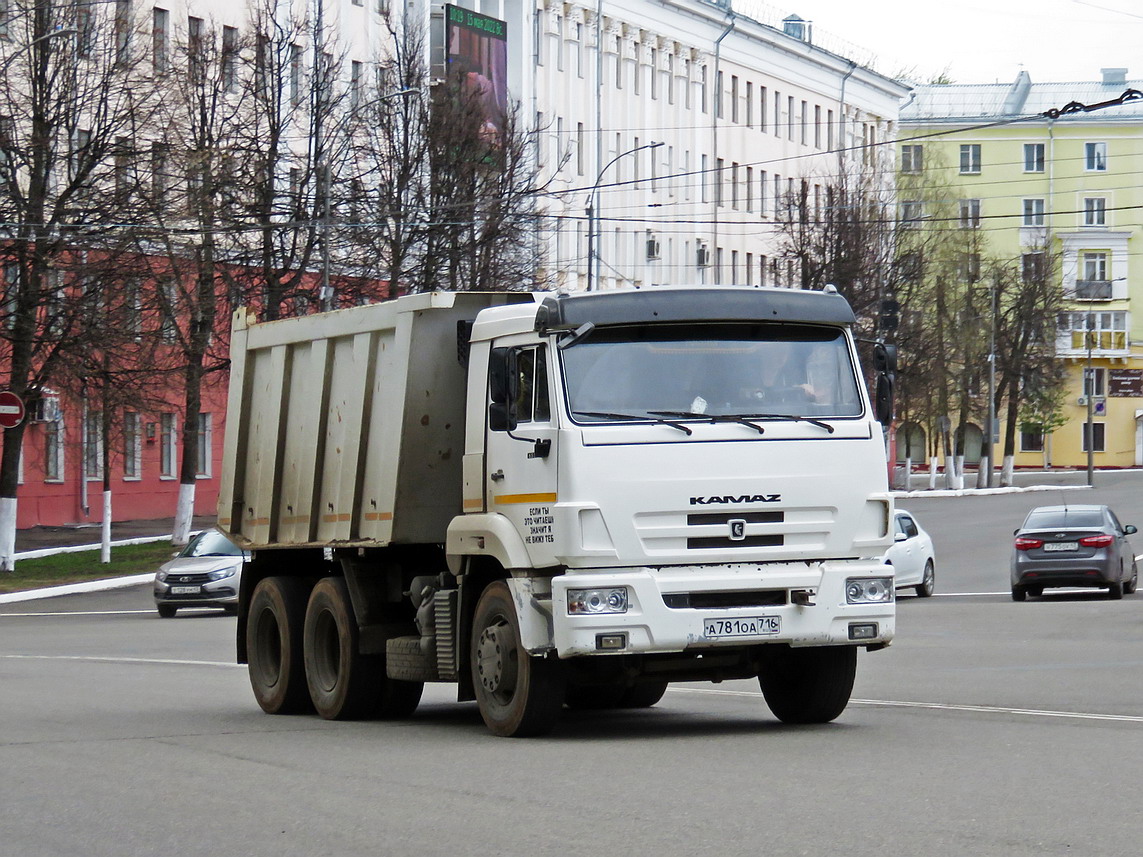 Кировская область, № А 781 ОА 716 — КамАЗ-65116-A4(23)