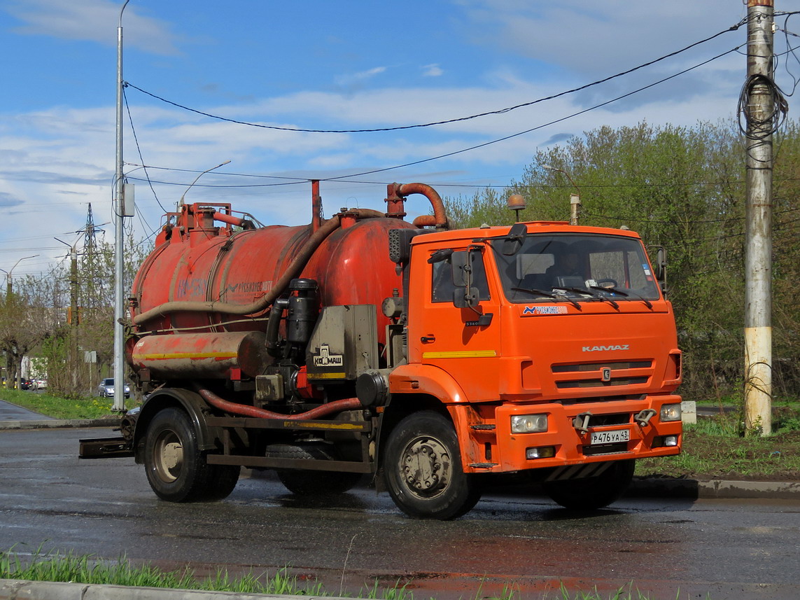 Кировская область, № Р 476 УА 43 — КамАЗ-53605-L4(19)