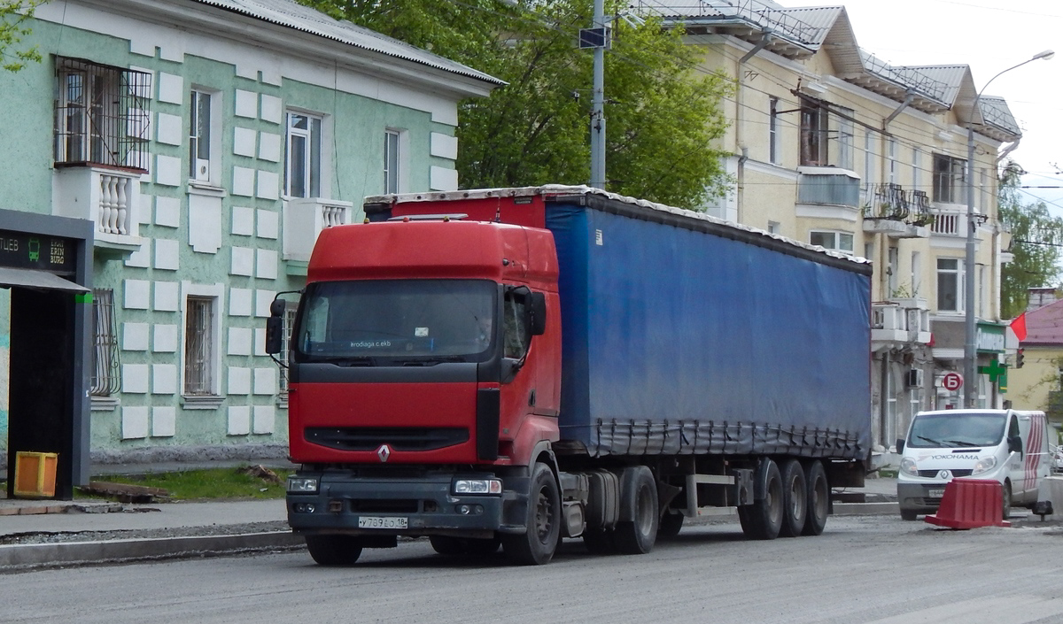 Удмуртия, № У 789 ЕО 18 — Renault Premium ('1996)