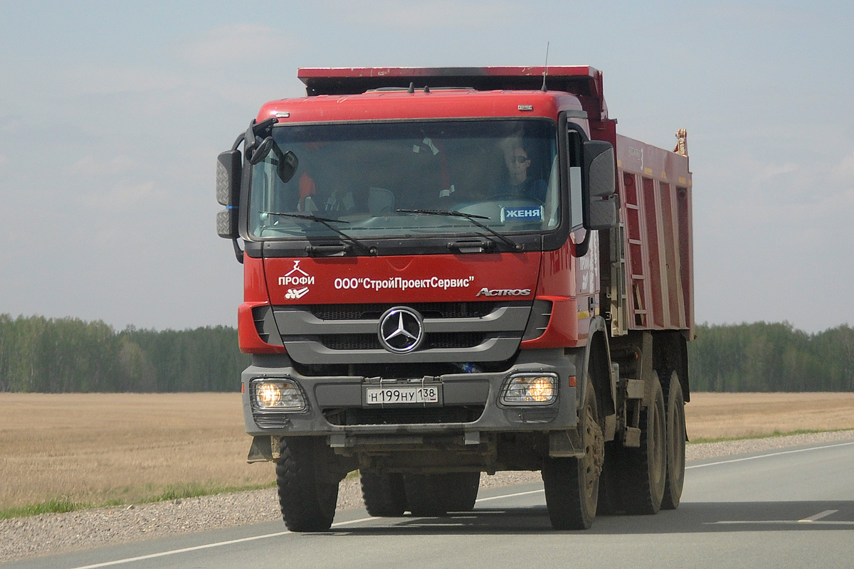 Иркутская область, № Н 199 НУ 138 — Mercedes-Benz Actros '09 3341 [Z9M]