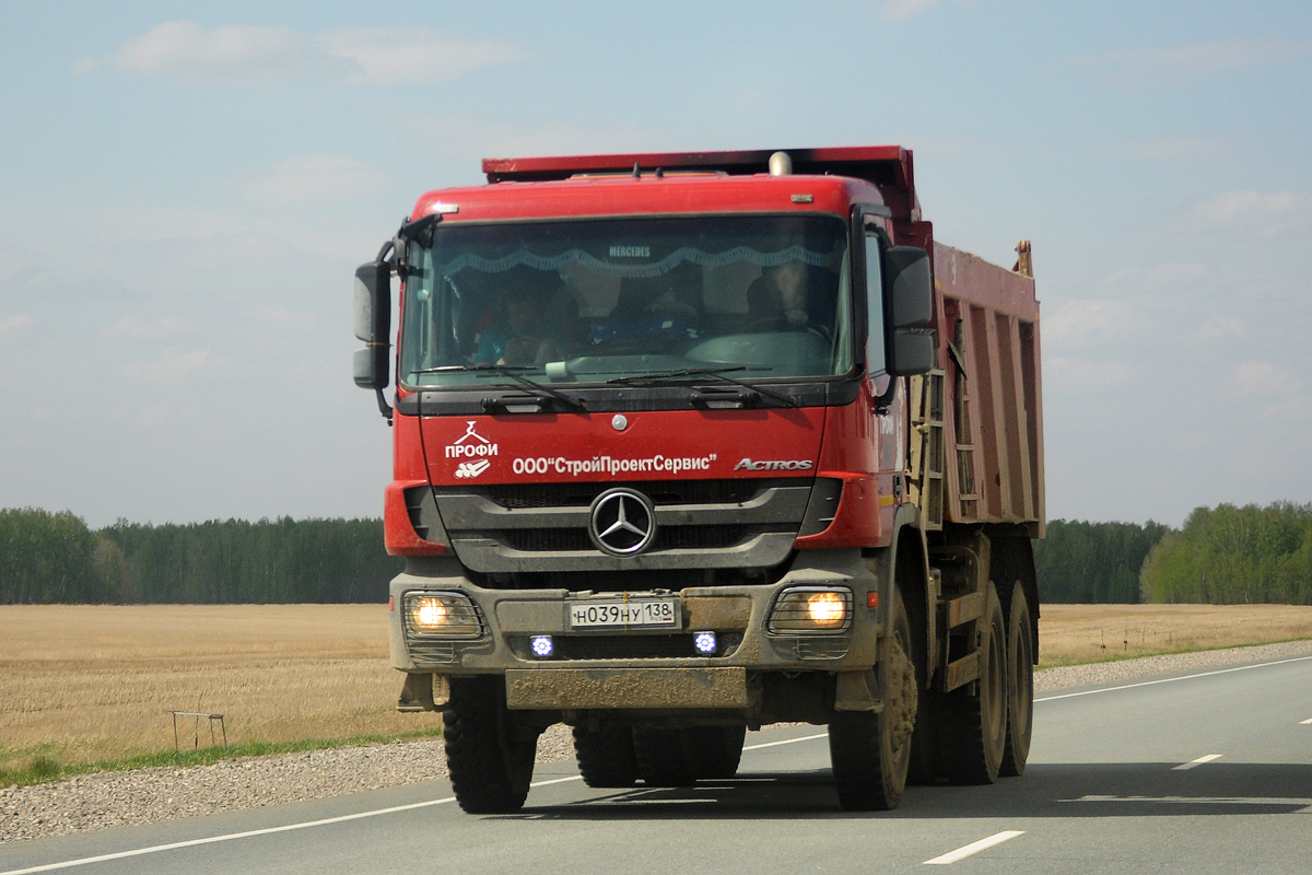 Иркутская область, № Н 039 НУ 138 — Mercedes-Benz Actros '09 3341 [Z9M]