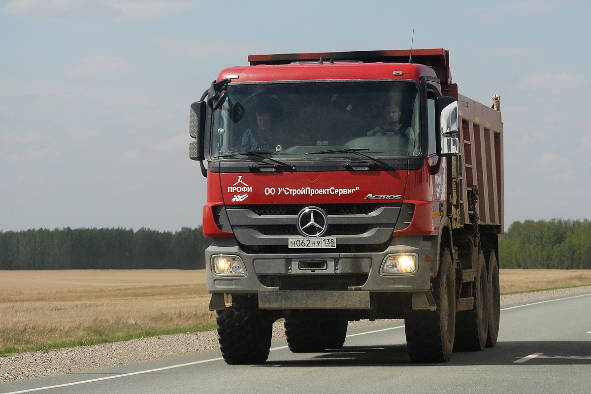Иркутская область, № Н 062 НУ 138 — Mercedes-Benz Actros '09 3341 [Z9M]