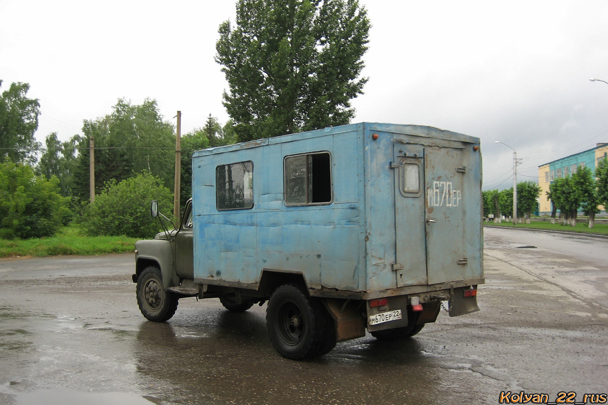 Алтайский край, № М 670 ЕР 22 — ГАЗ-52-01 (ГАЗ-52А)