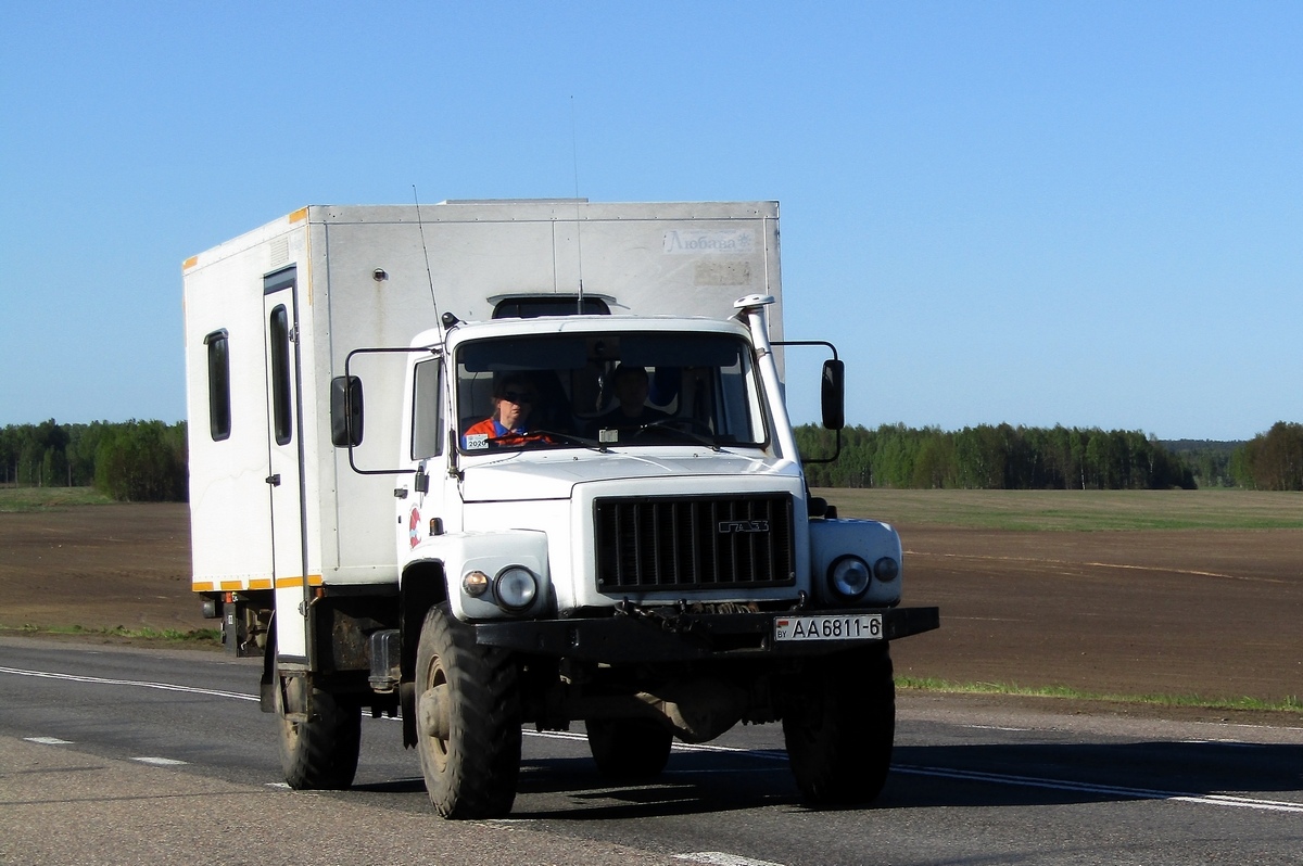 Могилёвская область, № АА 6811-6 — ГАЗ-33081 «Садко»