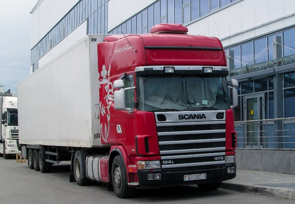 Гомельская область, № АН 3351-3 — Scania ('1996) R124G