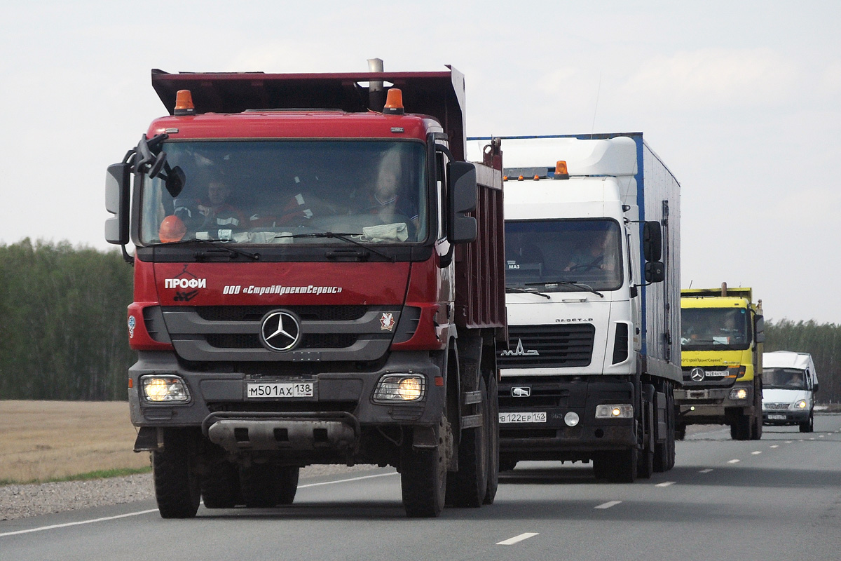 Иркутская область, № М 501 АХ 138 — Mercedes-Benz Actros '09 3341 [Z9M]