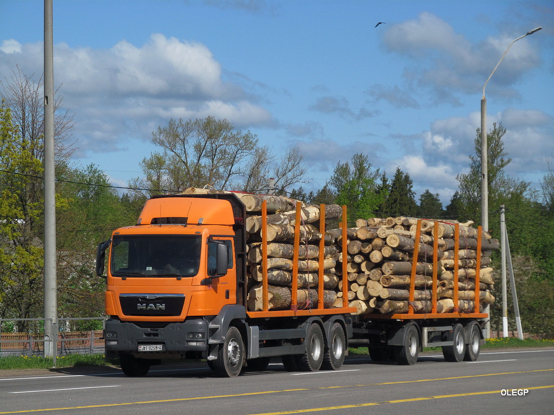 Гродненская область, № АІ 8293-4 — MAN TGS 33.440