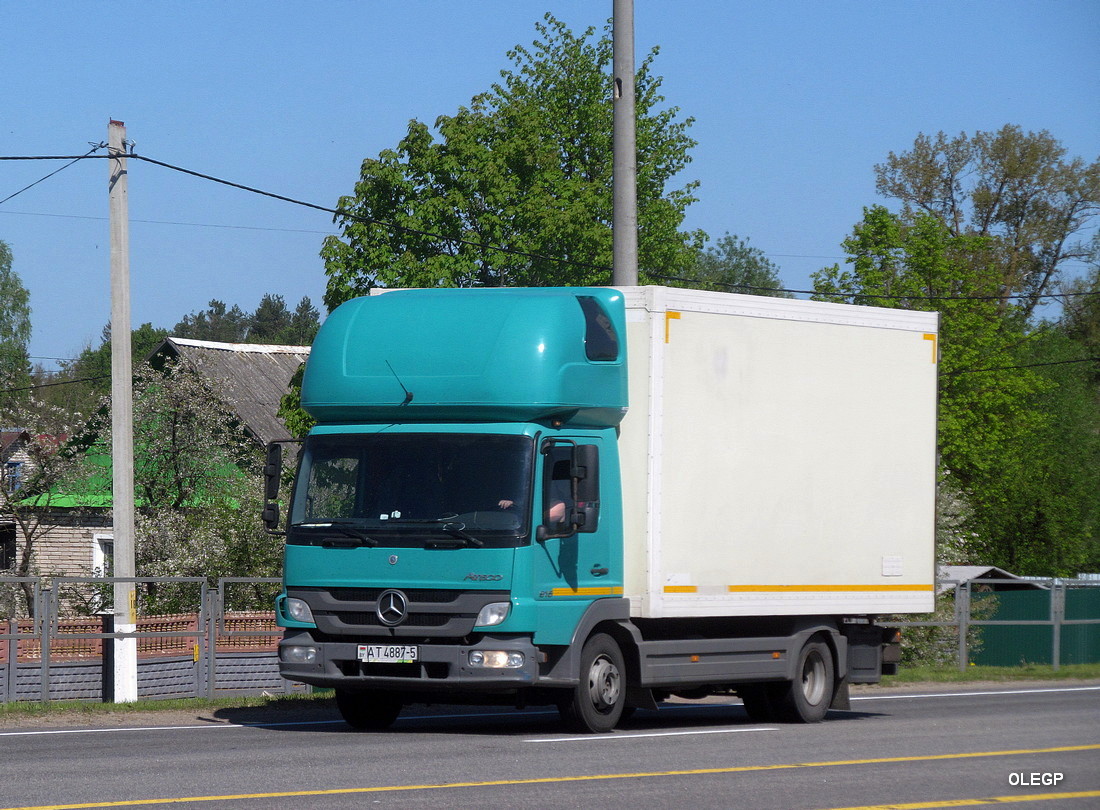 Минская область, № АТ 4887-5 — Mercedes-Benz Atego 815