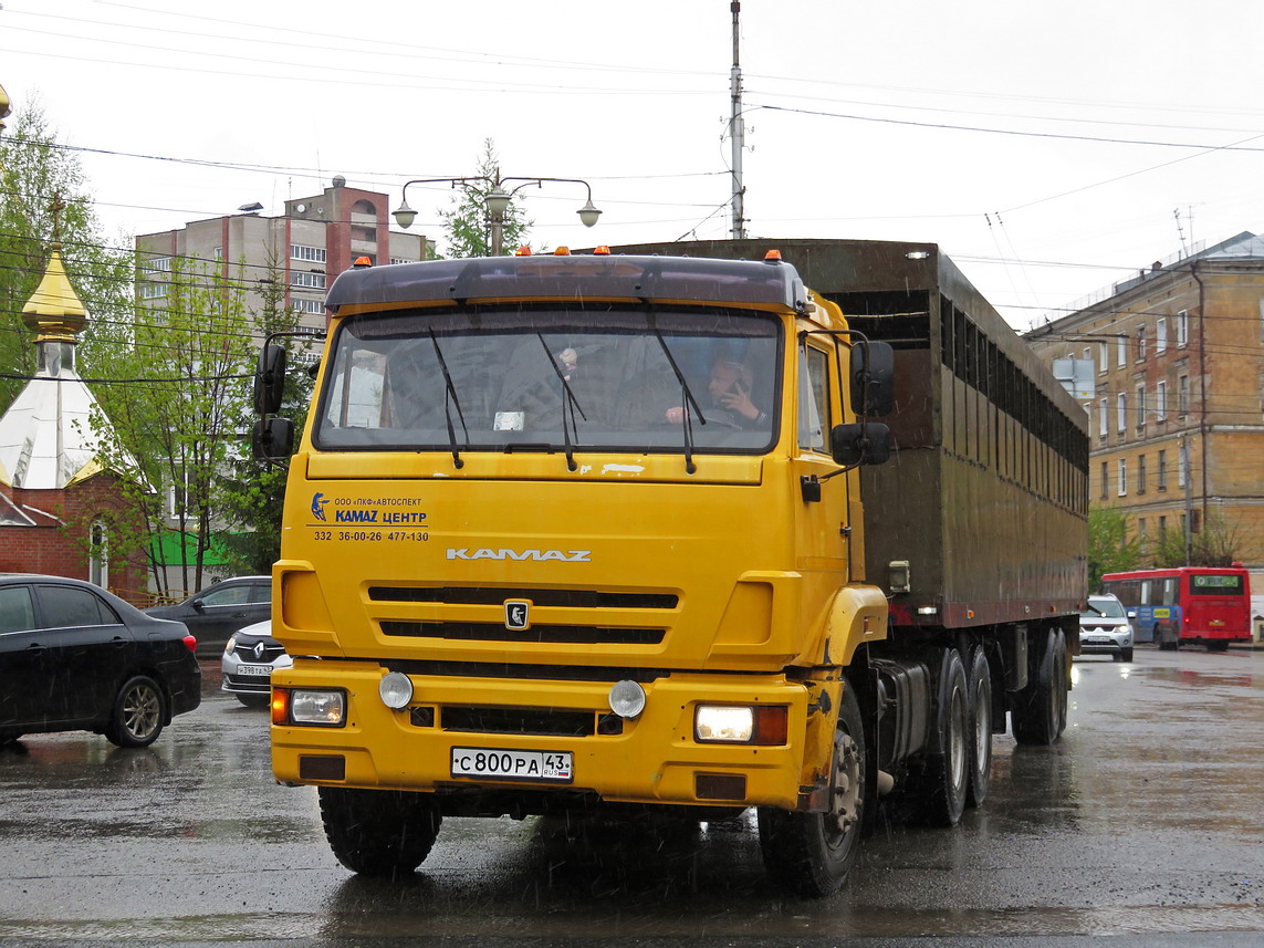 Кировская область, № С 800 РА 43 — КамАЗ-65116-A4(23)